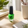 Green nail polish bottle, transparent matte texture nail polish storage bottle, nail art tool accessories details Picture